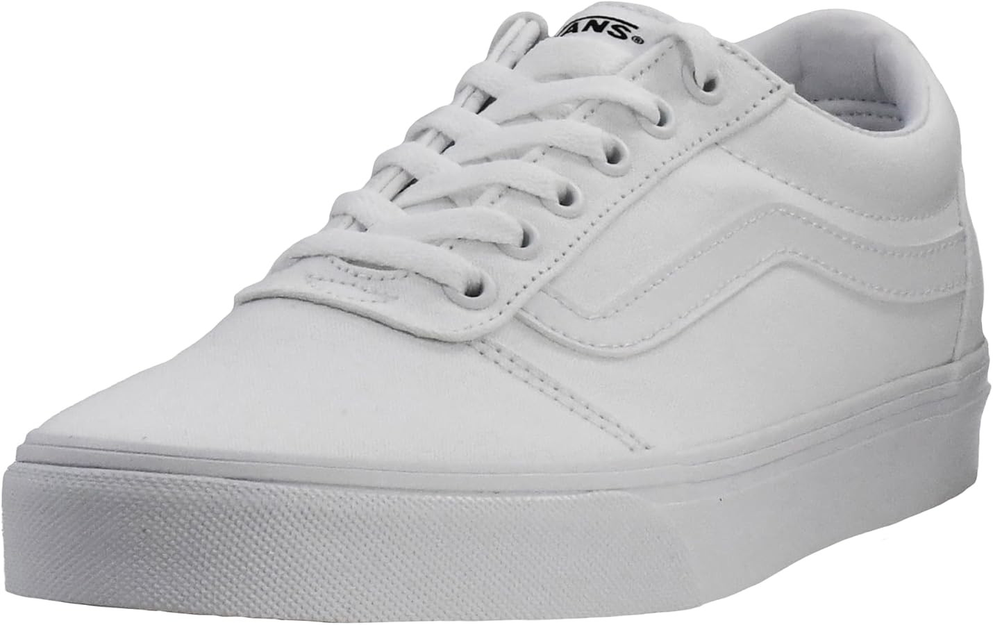 Vans Women's Ward Sneaker, Triple White White, 9 | Amazon (US)