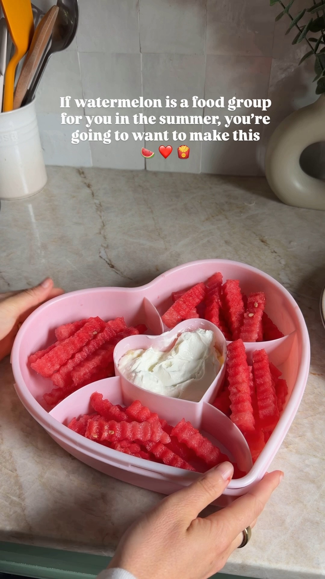 Watermelon fries