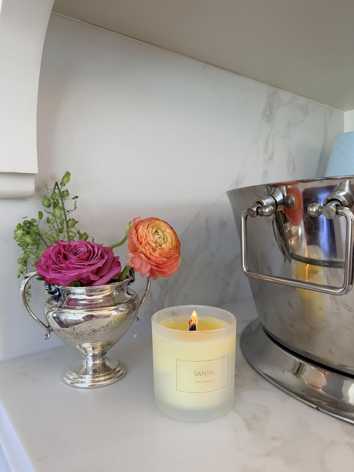 So impressed by these adorable candles! The Santal smells like Madison Louis Marie No 4 and the Saffron & Amber smells like Baccarat 540

#AmazonFinds #AmazonHome #SantalScents 

 #LTKdayinmylife #LTKmorningroutine #LTKHome