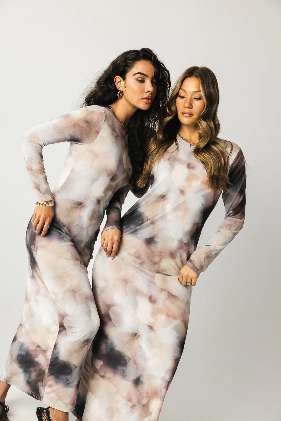 Jamie Watercolor Bodycon Dress | Böhme US