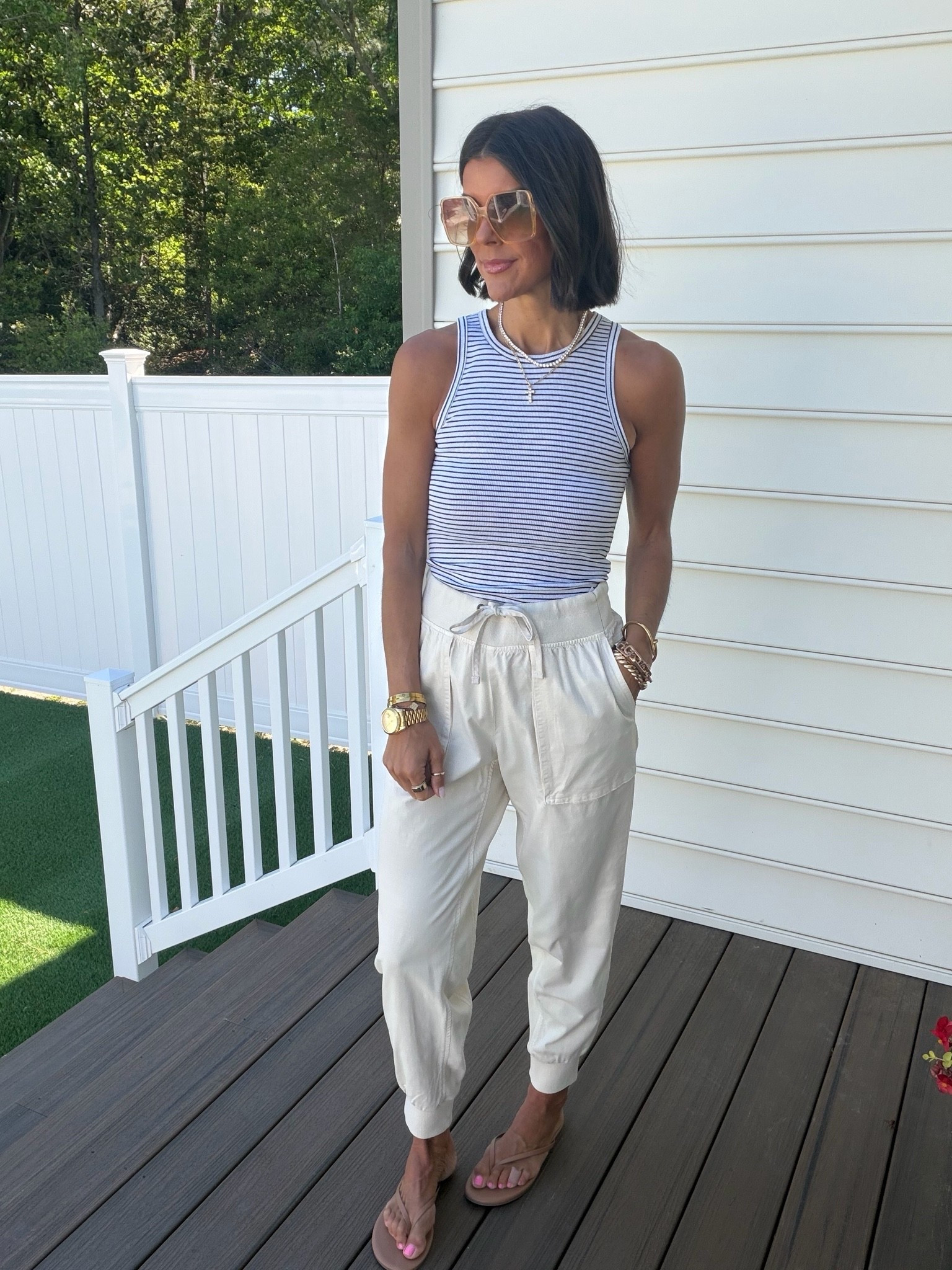 Love these Walmart joggers! Size xs in both tank and joggers

#LTKootd #LTKstorytime #LTKSeasonal