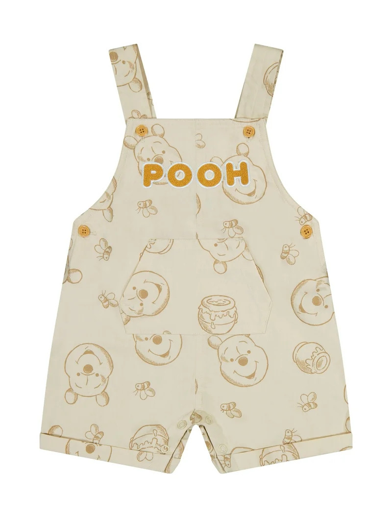 Winnie The Pooh Baby Boy Shortall Set, Sizes 0/3 Months-24 Months | Walmart (US)