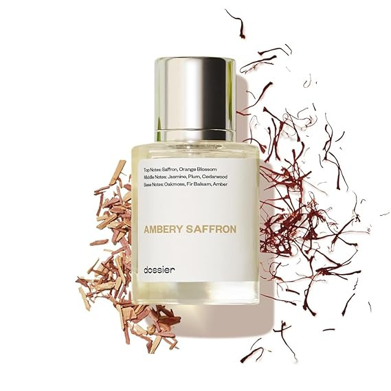 Dossier - Ambery Saffron 1.7 Fl Oz (50ml) - Eau de Parfum - Inspired by B.accarat R.ouge 540 - Ve... | Amazon (US)