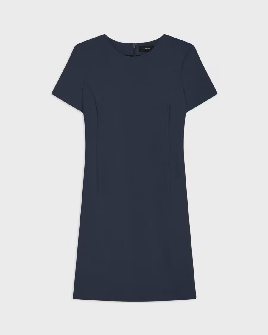 Sheath Dress in Good Wool | Theory