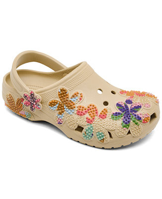Crocs Women's Classic Summer Beaded Clogs from Finish Line - Macy's | Macy's