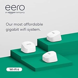 Introducing Amazon eero 6+ dual-band mesh Wi-Fi 6 system, with built-in Zigbee smart home hub and... | Amazon (US)
