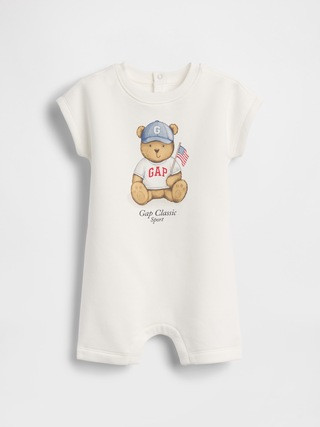 Baby VintageSoft Brannan Bear Shorty One-Piece | Gap (US)