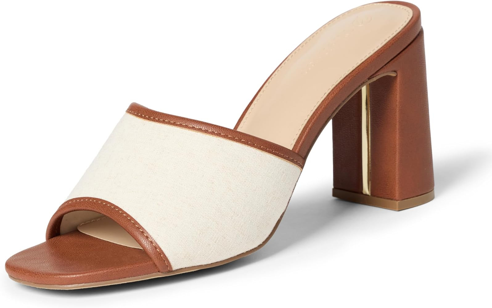 The Drop Women's Pattie Block Heeled Mule Sandal | Amazon (US)
