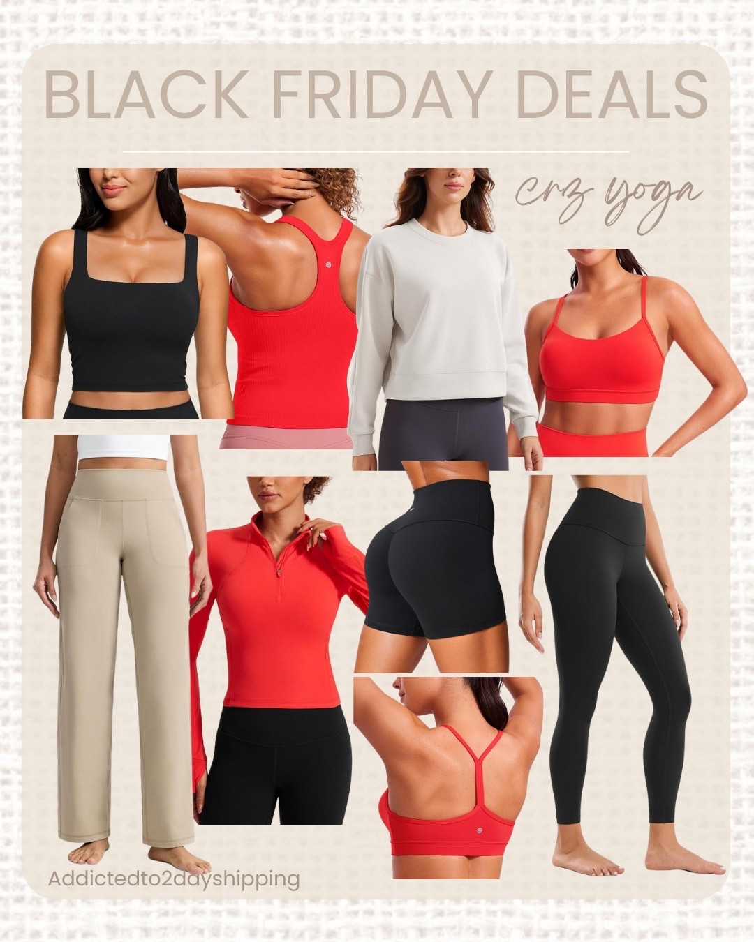 Amazon Black Friday Deals: CRZ Yoga

#LTKActive #LTKCyberWeek #LTKSaleAlert