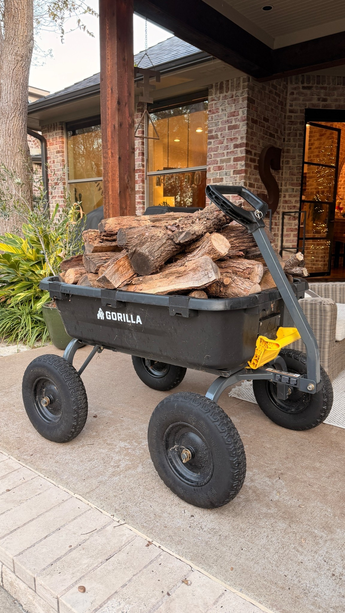 Great gift for the guy in your life. Mine uses this now mostly instead of the wheelbarrow it does not temp over, goes over rough rain. He uses it for landscaping, hauling logs up to the log rack, etc..

Would be an especially good gift for someone older… As it’s just so much easier to use in the yard than a wheelbarrow


#LTKOver40 #LTKGiftGuide #LTKHome