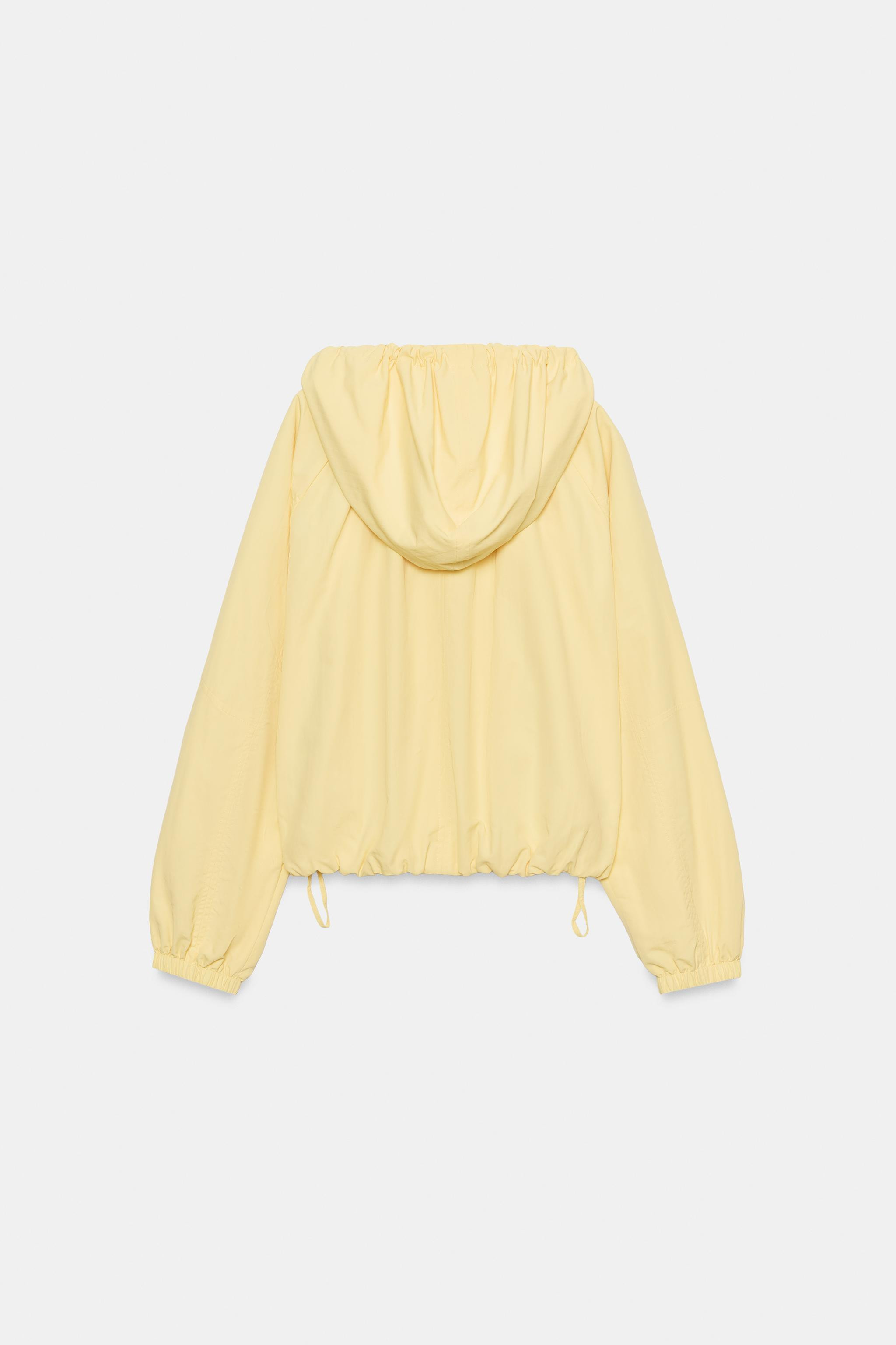 NYLON JACKET WITH TIES | Zara Canada