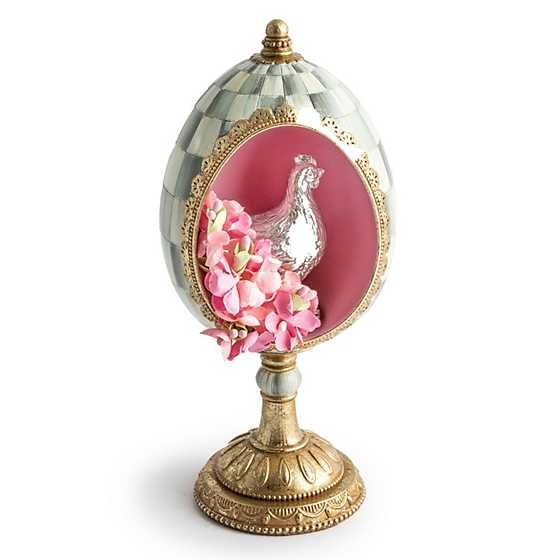 Touch of Pink Chick Treasure Egg | MacKenzie-Childs