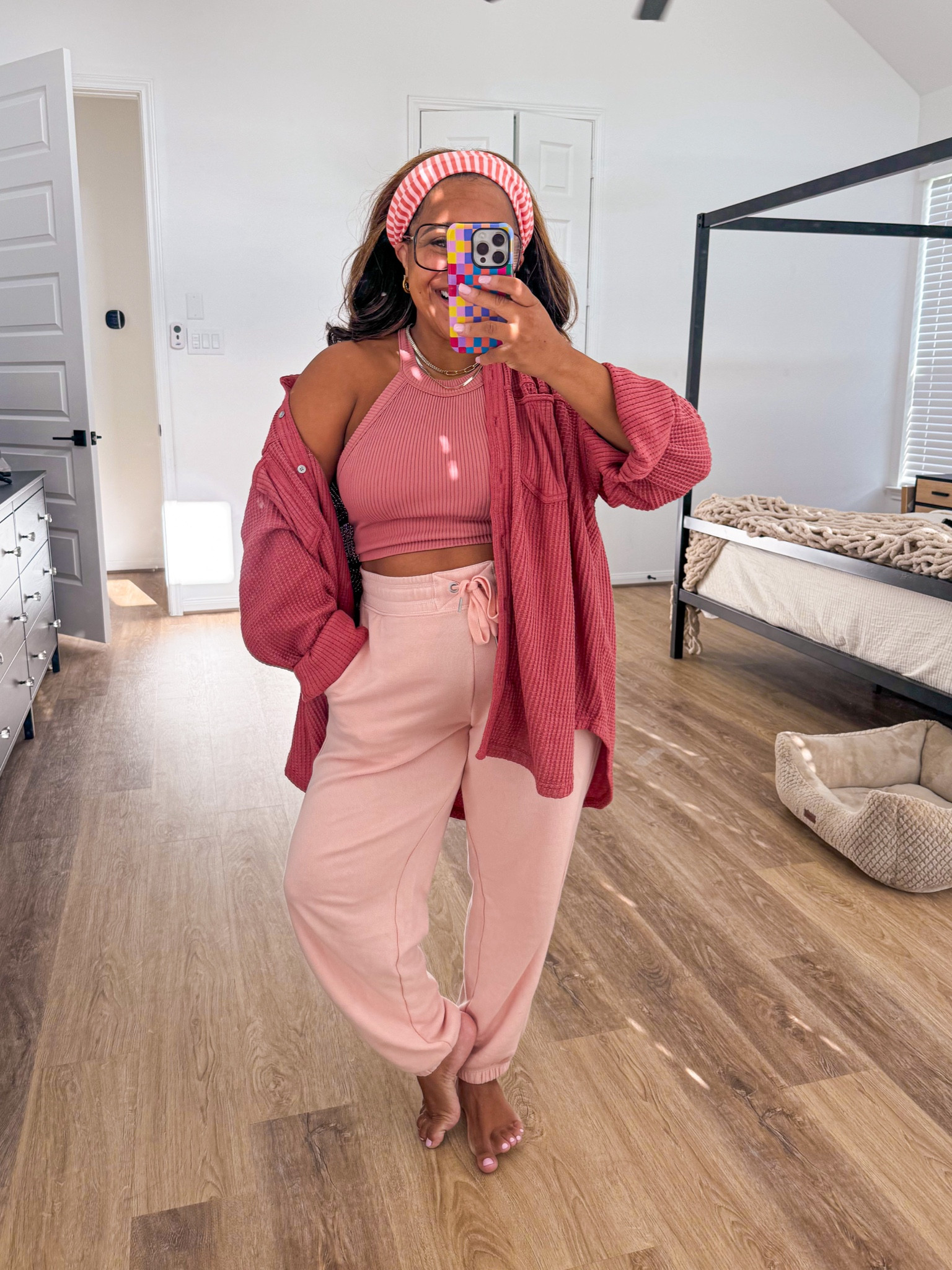 POSTPARTUM: what I’m wearing while postpartum! Love these tanks with the shelf bra — they hold my portable pumps too! Wearing a medium in everything.

#LTKFindsUnder100 #LTKSaleAlert #LTKFindsUnder50