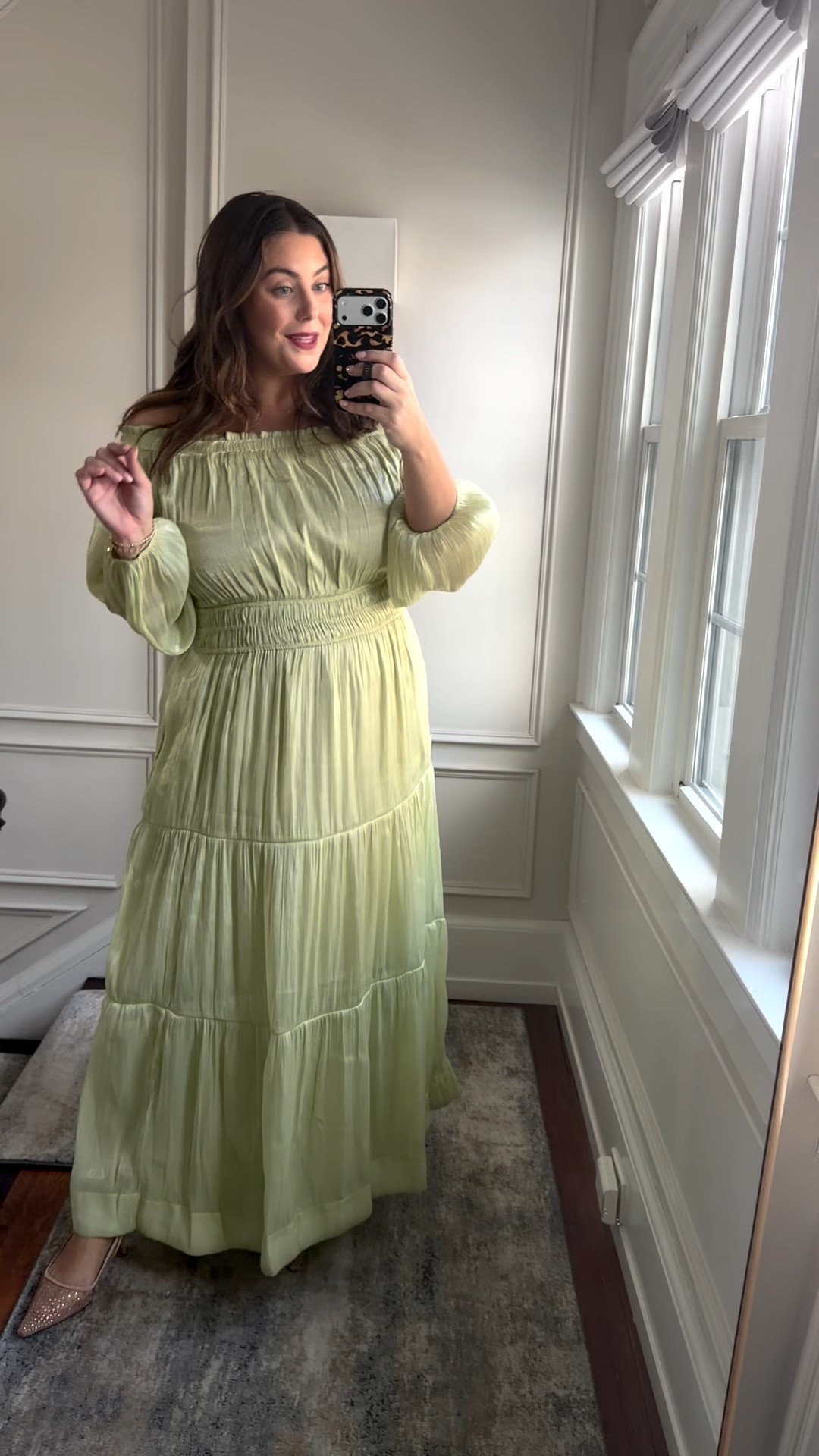 Wearing 1X in dress, think it runs very generously! Strapless bra required if you want to wear it off the shoulders - has pockets and great for showers, weddings, vacations, graduations! 

#LTKBump #LTKPlusSize #LTKWedding