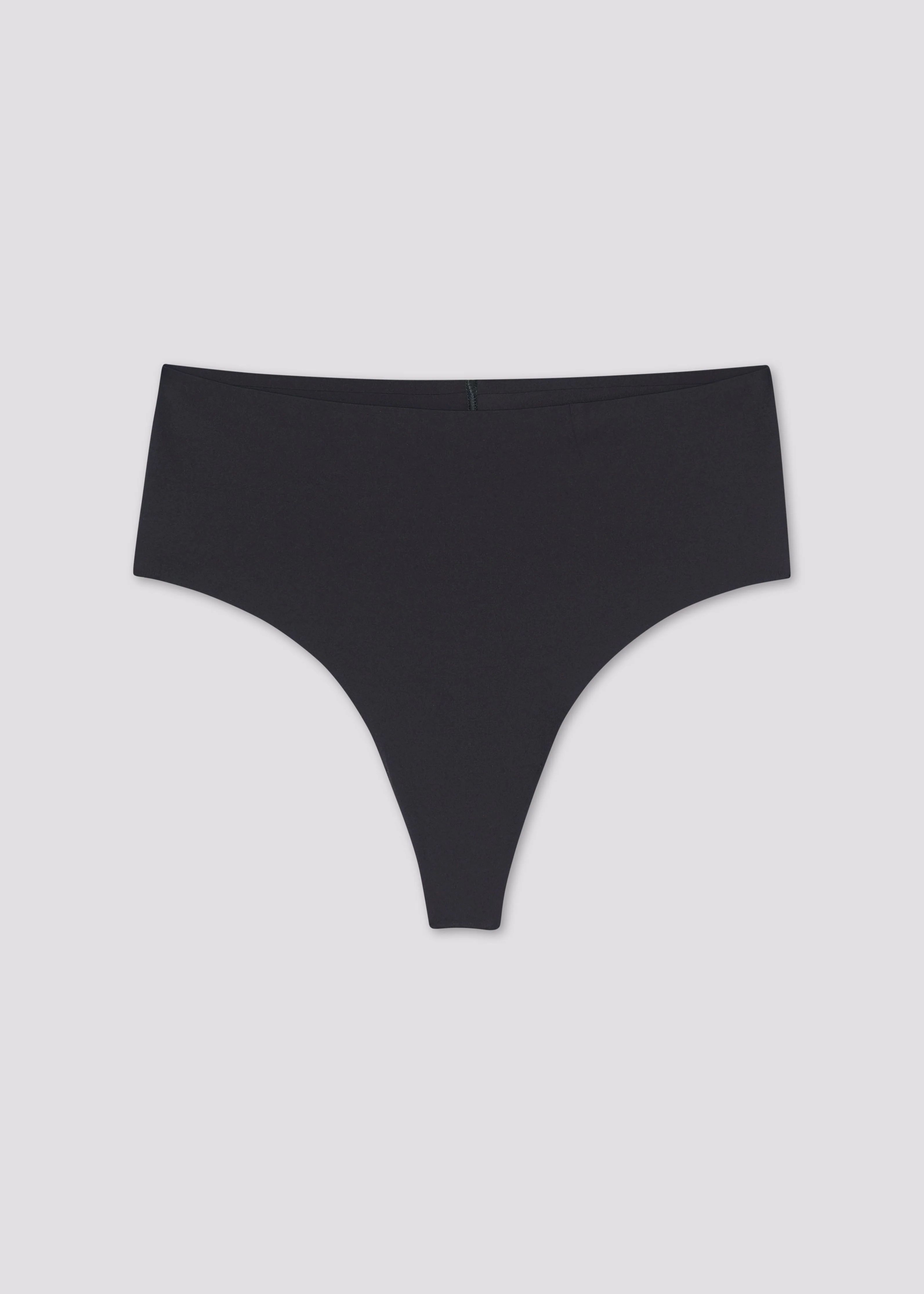 Raven High-Rise Thong | Girlfriend Collective