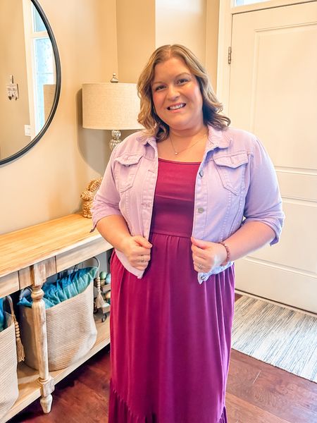 Watching the kids in a musical today! 💜🎶 This maxi is so versatile! 🥰

#LTKfindsunder50 #LTKmidsize #LTKstyletip
