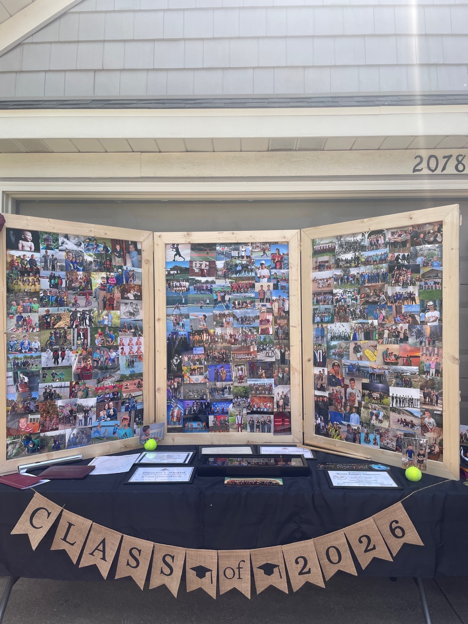 Graduation party photo display booth was easy to make with chicken wire and 3” X 1” pine boards.  

Graduation party decor.  Photo display.

#LTKmomlife #LTKHome #LTKKids
