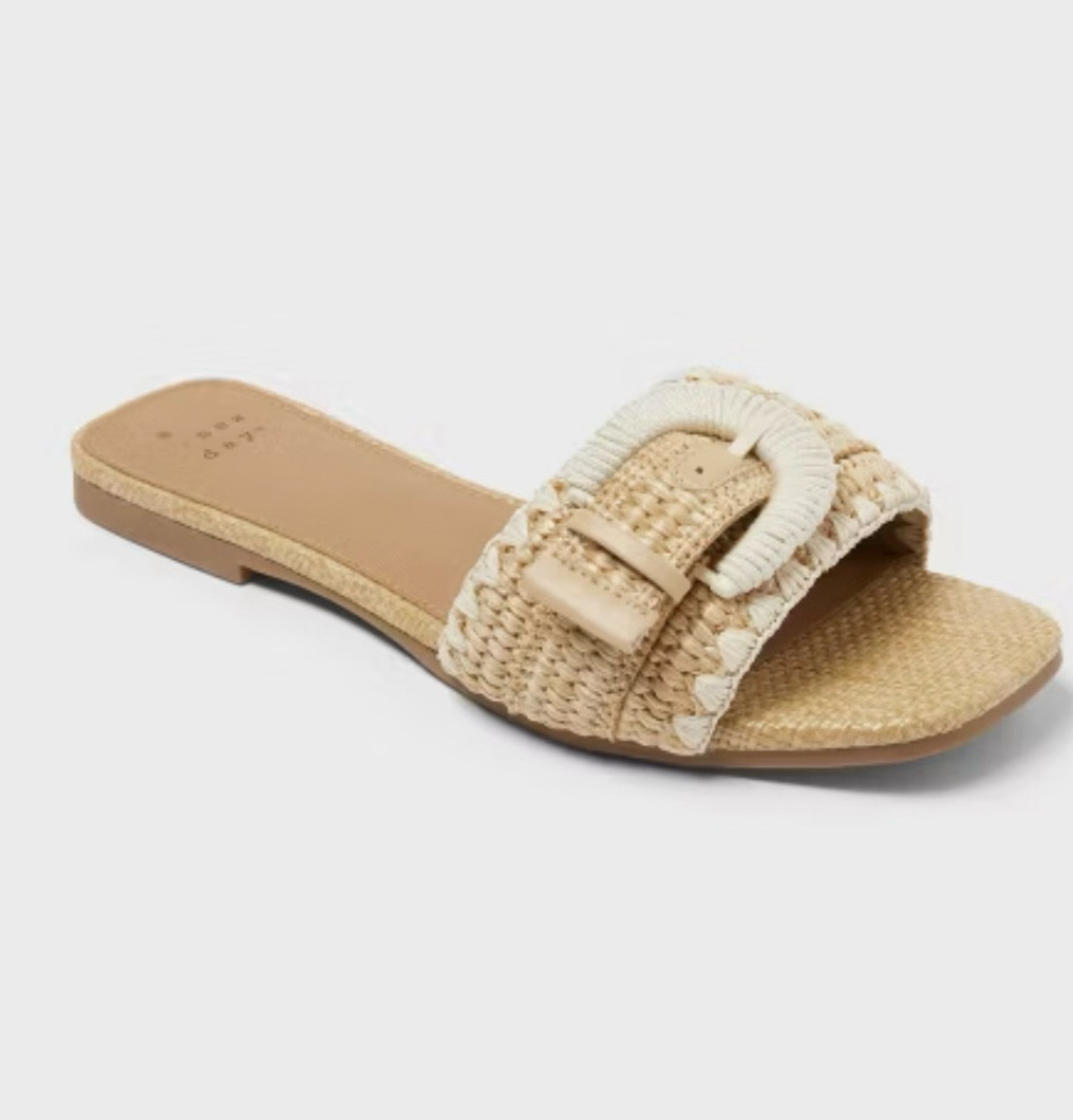 NEW ARRIVALS!! Women's Audrey Sandals with Memory Foam Insole - A New Day in Natural color
I included more cute new sandals! 



@target 
Spring sandals, new at Target, Target, summer sandals, Target sandals, vacation sandals 



#LTKmomlife #LTKOver40 #LTKTravel