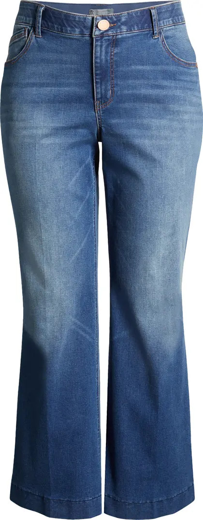 'Ab'Solution High Waist Wide Leg Jeans | Nordstrom
