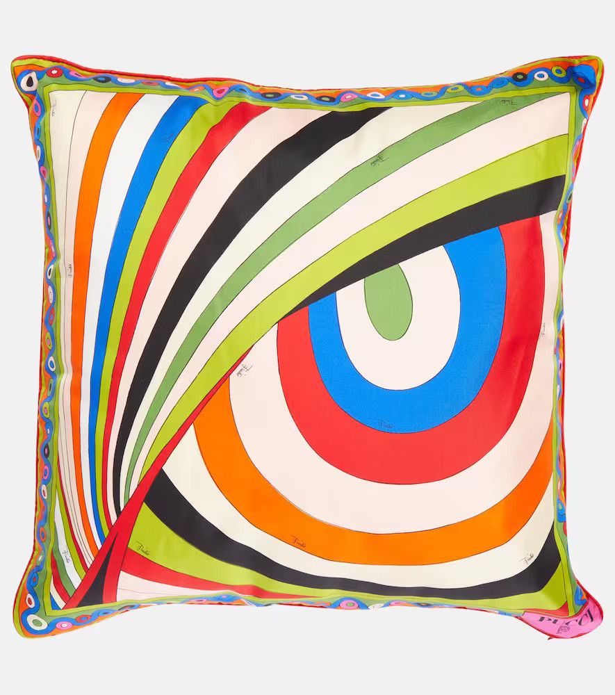 Pucci Printed silk cushion | Mytheresa (US/CA)