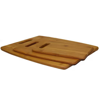 Oceanstar 3.0 -Pack 5-in L x 12.0-in W Wood Cutting Board | Lowe's