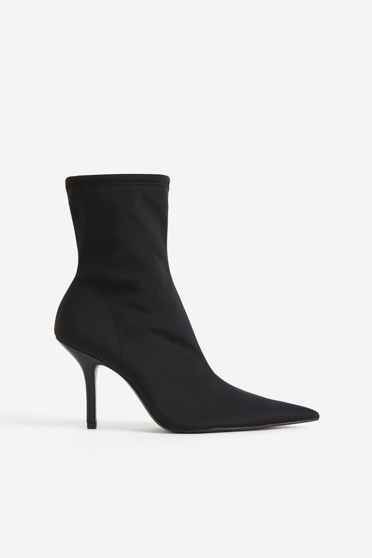 Heeled Boots - Black - Ladies | H&M US | H&M (US + CA)