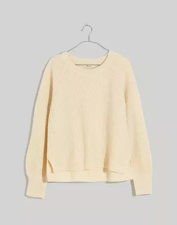 (Re)sourced Cashmere Fisherman Sweater | Madewell