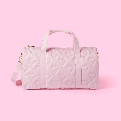 Quilted Hearts Duffle Bag - Stoney Clover Lane x Target Light Pink | Target
