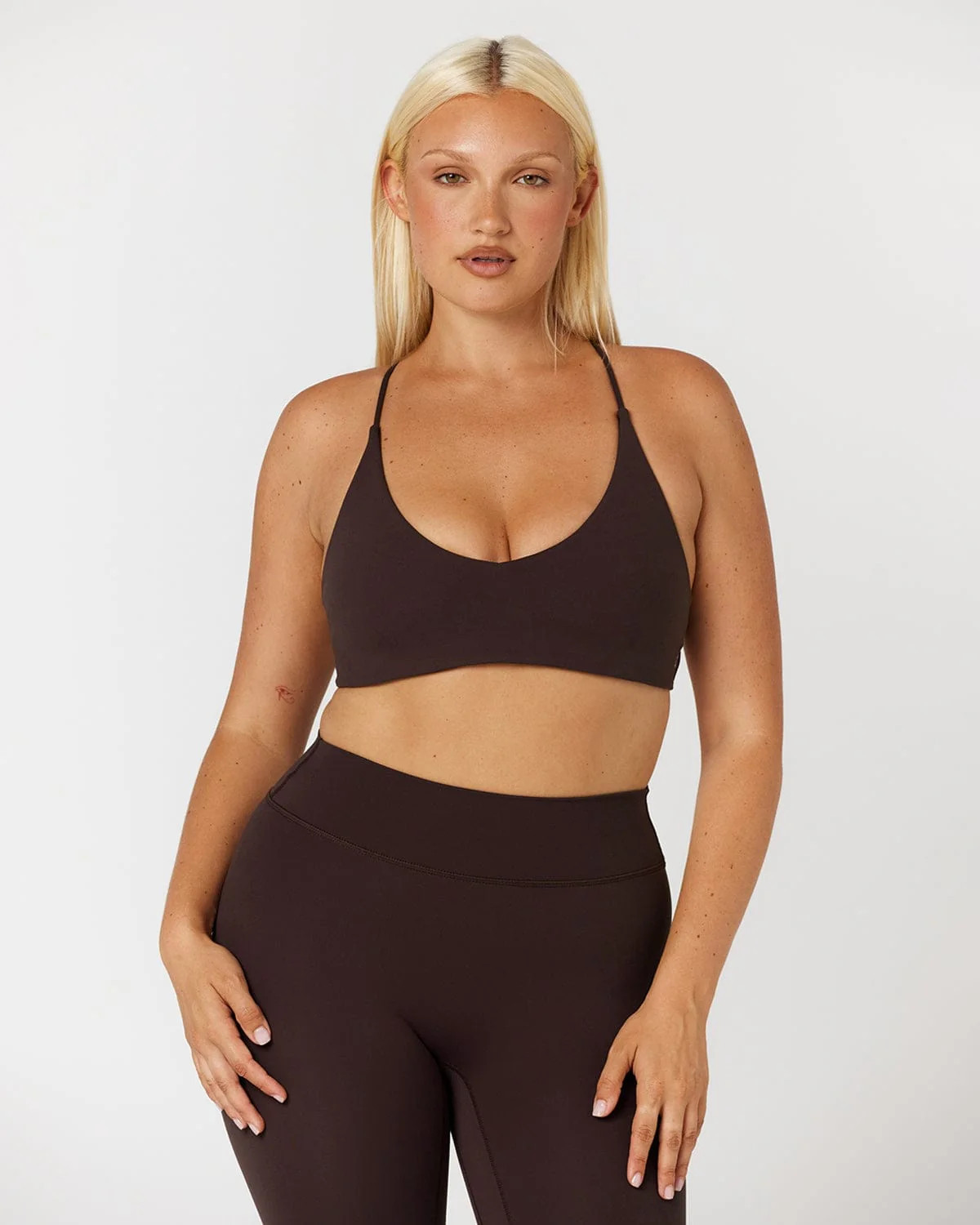 Form Hailey Crop | Espresso | Crop Shop Boutique US