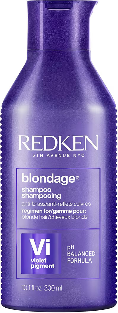 Redken Blondage Color Depositing Purple Shampoo For Blonde, Bleached or Highlighted Hair - Neutralizes Brassy Tones With Salicylic Acid | Amazon (US)