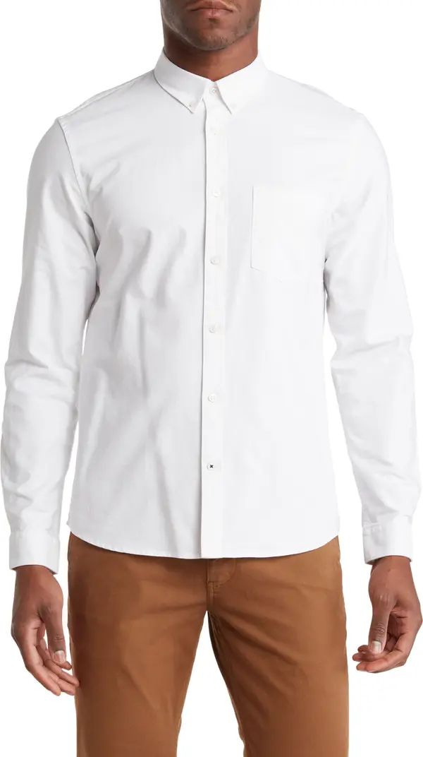 NN07 Sixteen Slim Fit Button-Down Shirt | Nordstromrack | Nordstrom Rack