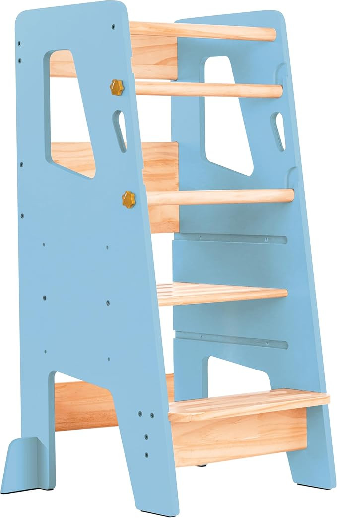 OCODILE Toddler Standing Tower - Adjustable Height Toddler Kitchen Stool Helper - Ideal Kids Kitc... | Amazon (US)