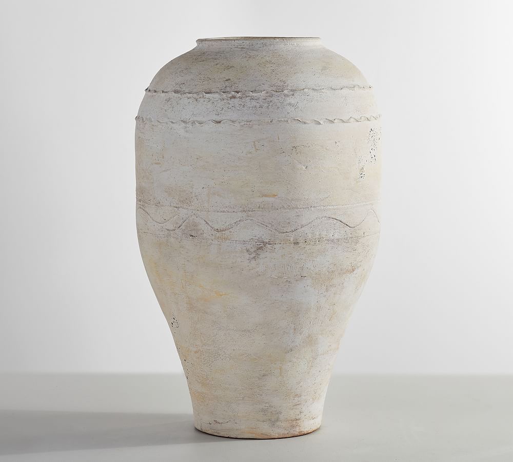 Artisan Handcrafted Terracotta Vase | Pottery Barn (US)