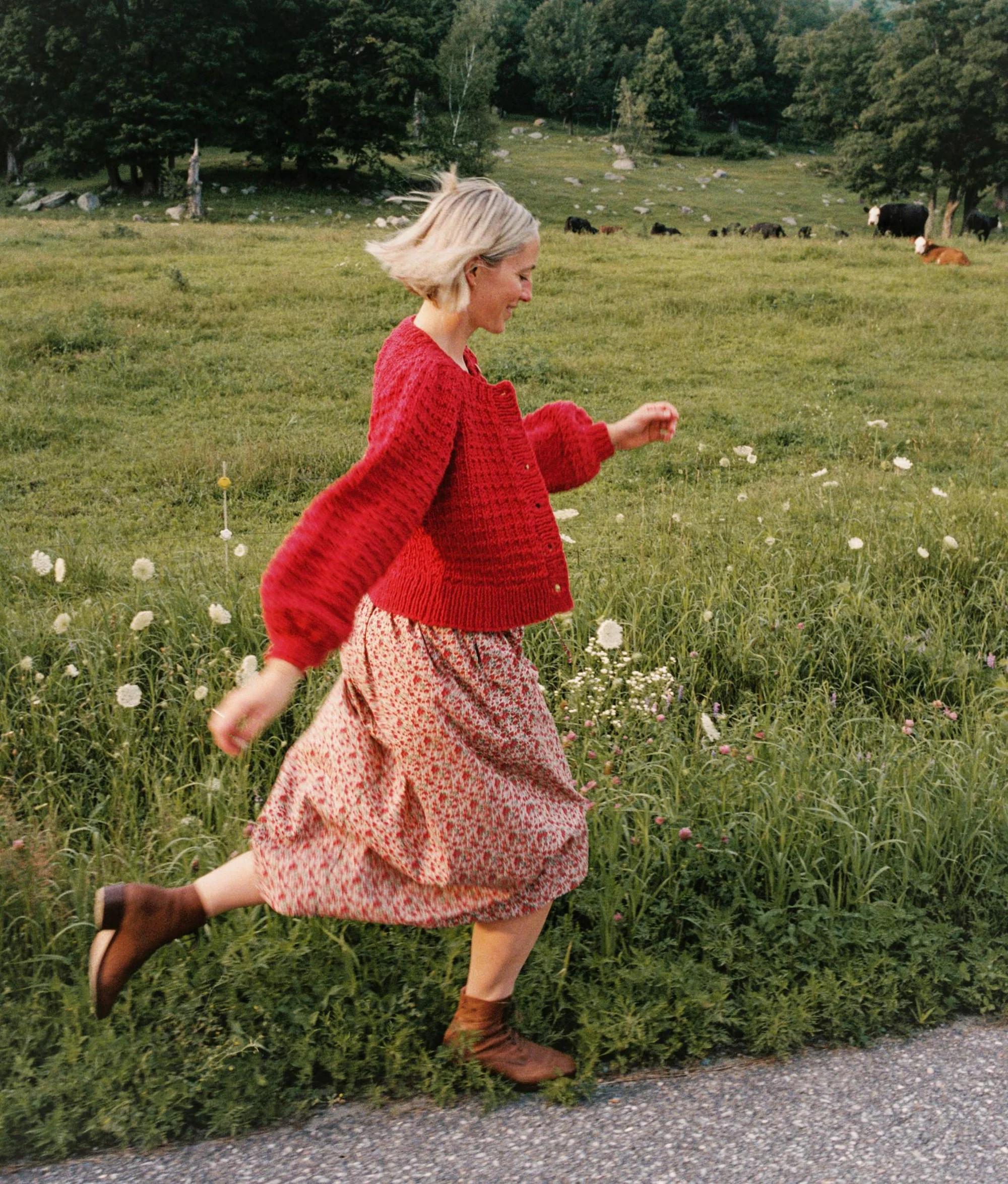 The Nola Cardigan | Crimson | Christy Dawn