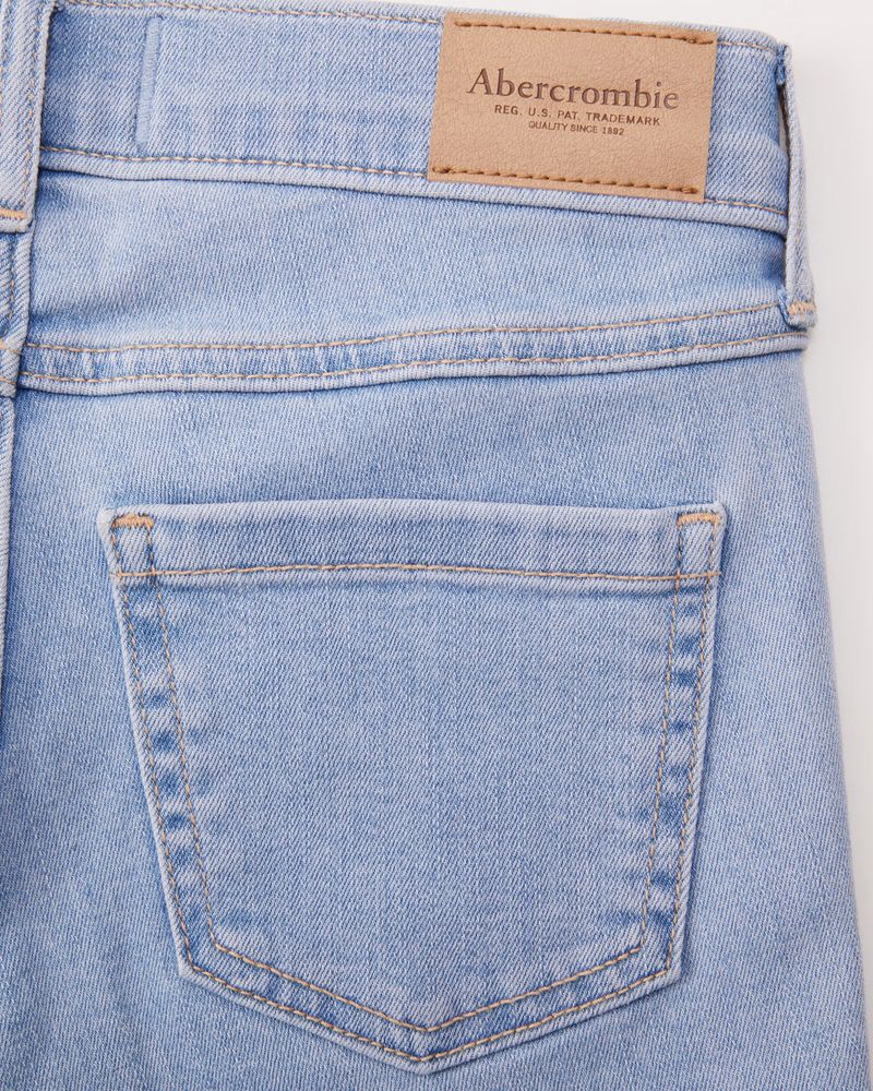girls high rise flare jeans | girls | Abercrombie.com | Abercrombie & Fitch (US)
