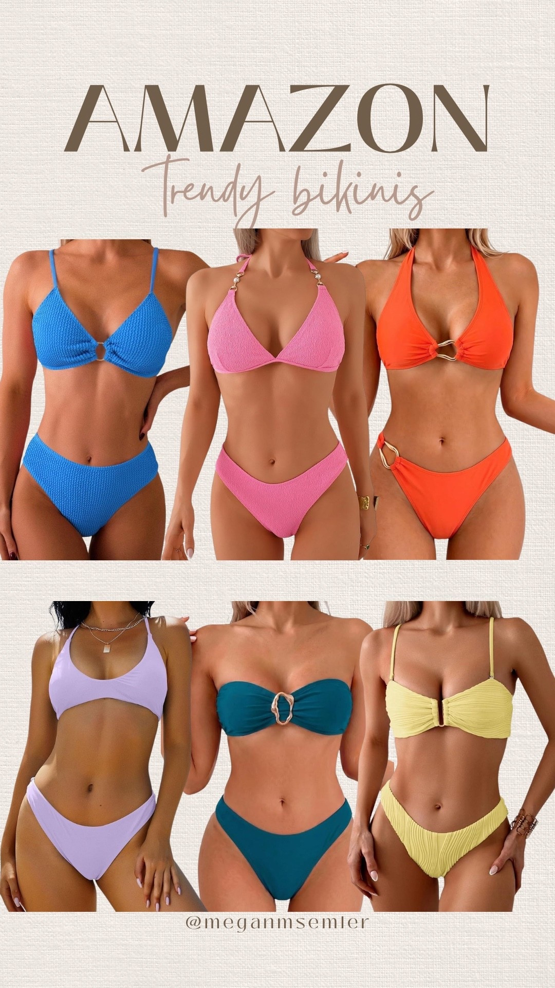 Amazon trendy bathing suits

#LTKgrwm #LTKootd #LTKSwim