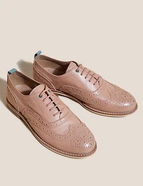 Suede Lace Up Flat Brogues | White Stuff | M&S | Marks & Spencer (UK)