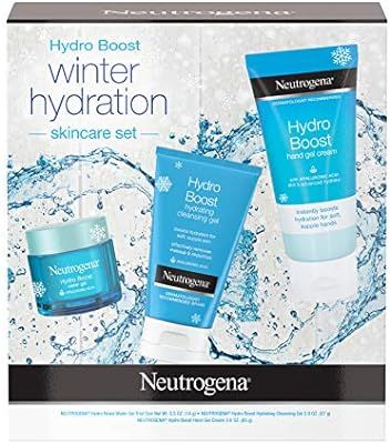 Neutrogena Hydro Boost Winter Gift Set With Hyaluronic Acid Gel Cream Moisturizer, 1.0 Count | Amazon (US)