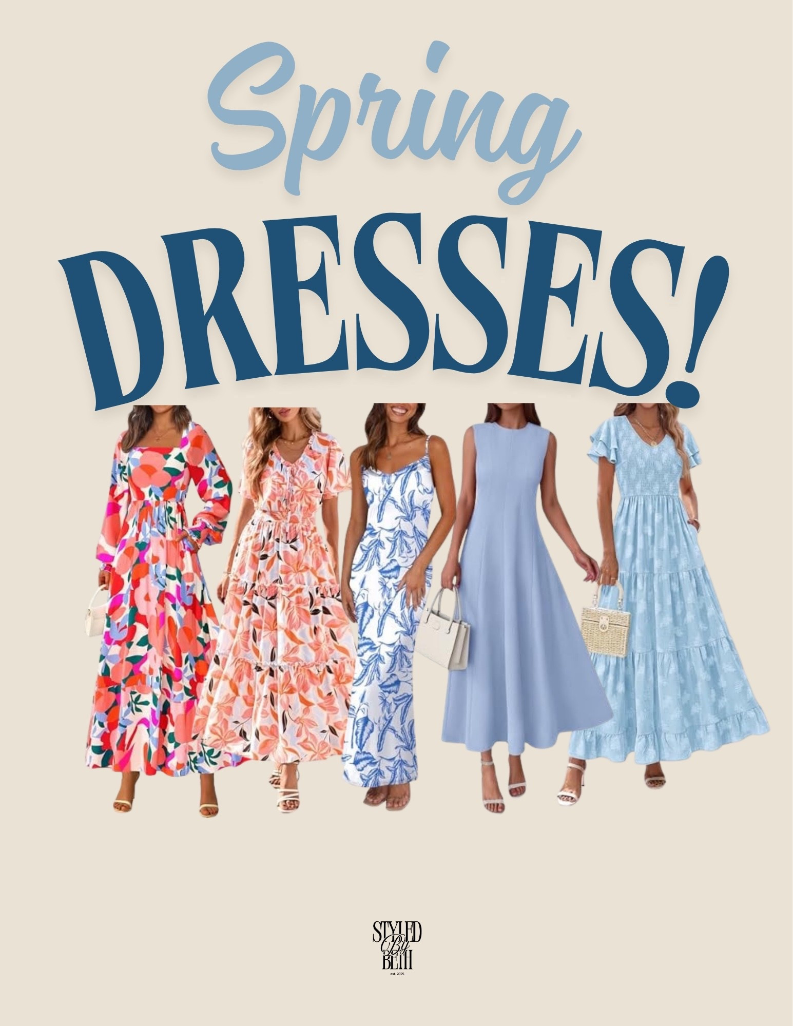 🌸 Spring Dresses are HERE 🌸

Light, flowy, and made for sunshine days ☀️
Whether you’re headed to church, brunch, or just soaking up this sweet season… these are the dresses you’ll reach for again and again.

✨ Easy to style
✨ Comfortable + flattering
✨ The prettiest spring colors

Which one are you picking? 👀👇
1, 2, 3, 4, or 5?

#LTKFestival #LTKgrwm #LTKSeasonal