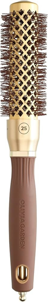 Olivia Garden - Expert Blowout Shine - Wavy Bristles - Gold&Brown 25 | Amazon (IT)