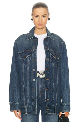 KHAITE Ross Jacket in Stinson | FWRD | FWRD 