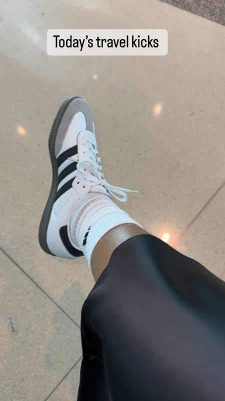 Wearing one of my favorite purchases of September. These Adidas sneakers are so comfy, and perfect for travel. Sneakers are great during the fall season, I love wearing them with my suits. 


#LTKstyletip #LTKCon #LTKshoecrush