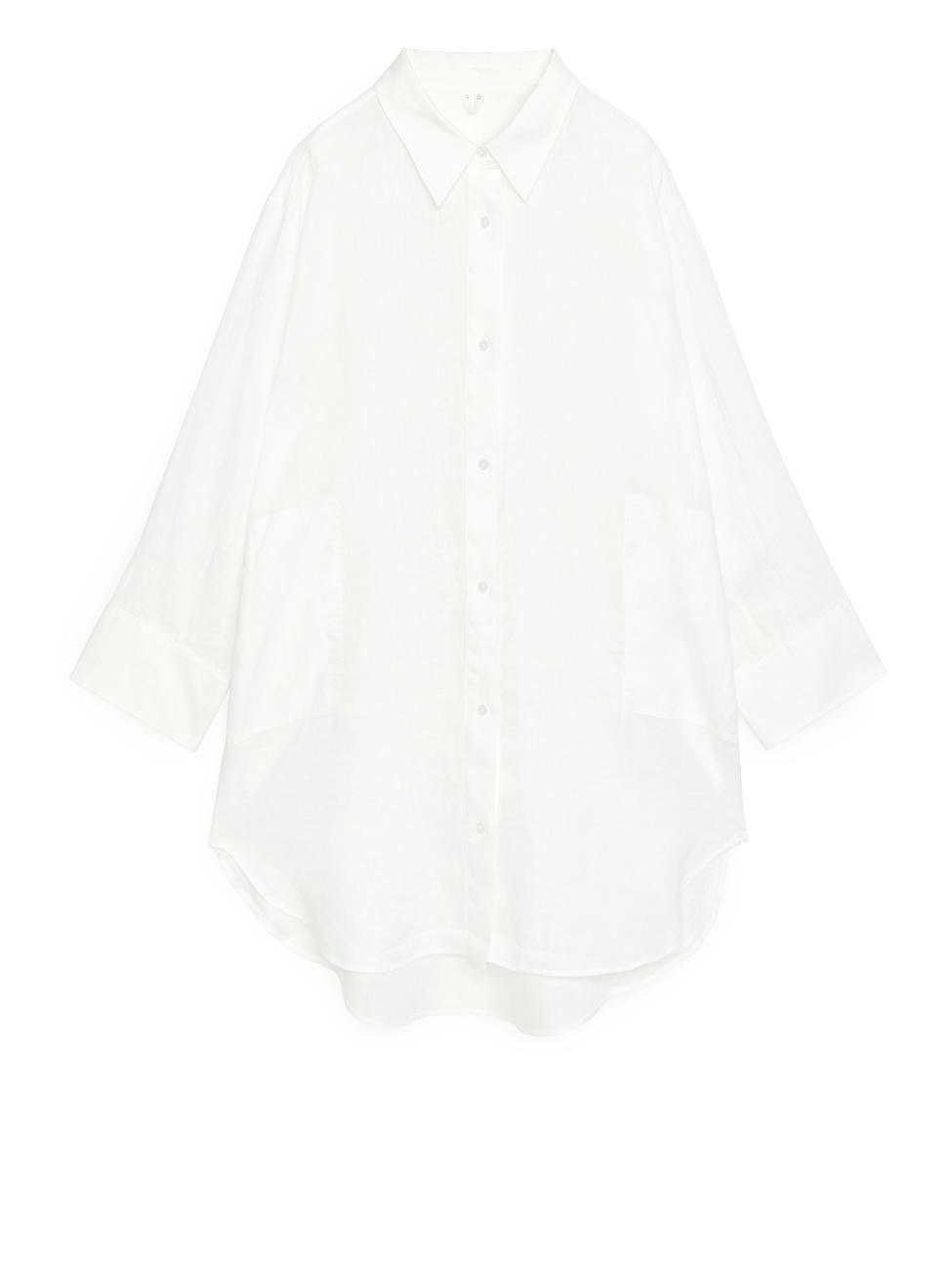 Linen Night Shirt | ARKET