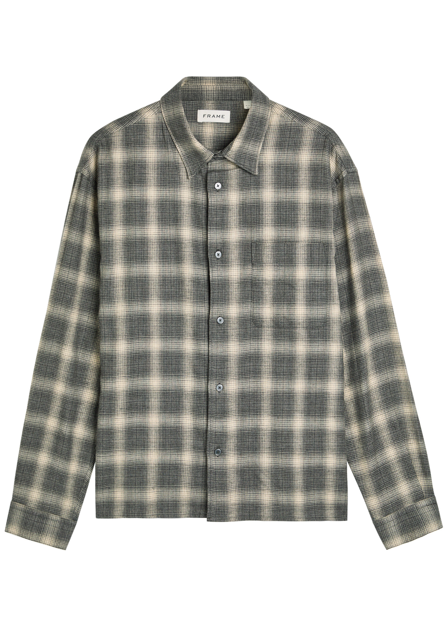 Plaid brushed cotton shirt | Harvey Nichols