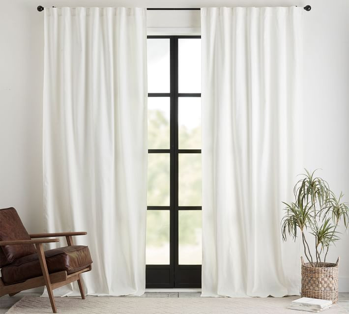 Broadway Rod Pocket Curtain - Set of 2 | Pottery Barn (US)