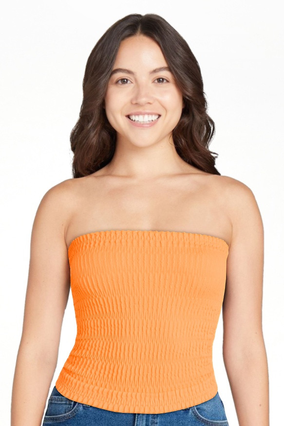 No Boundaries Seamless Textured Tube Top, Women's XXS-XXL | Walmart (US)