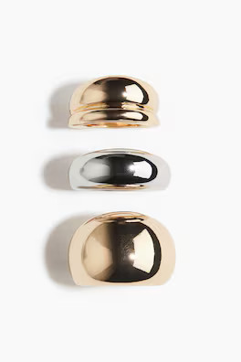 Bold ring - Gold-coloured - Ladies | H&M GB | H&M (UK, MY, IN, SG, PH, TW, HK)