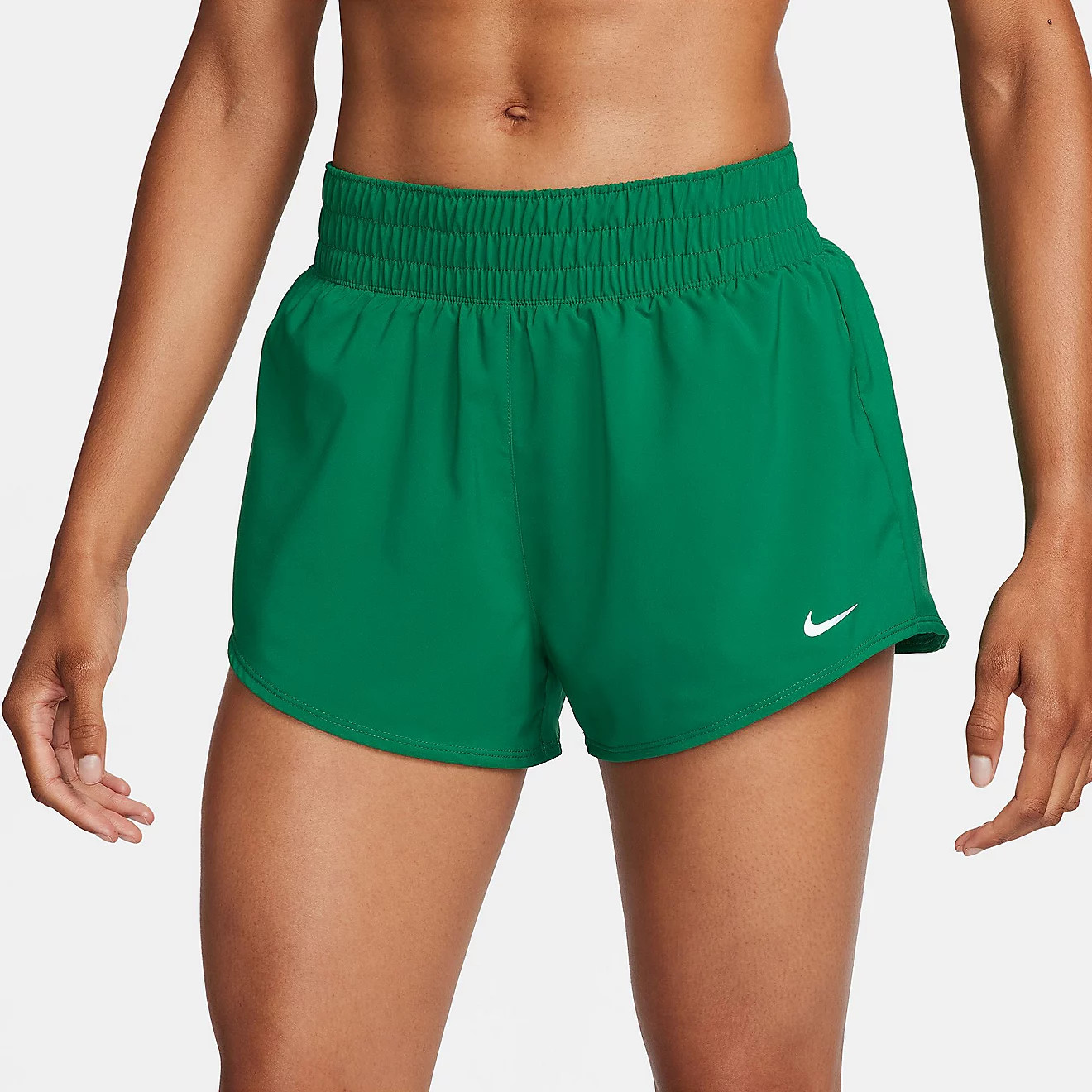 Nike Women's One Dri-FIT Mid-Rise Shorts 3in | Academy | Academy Sports + Outdoors