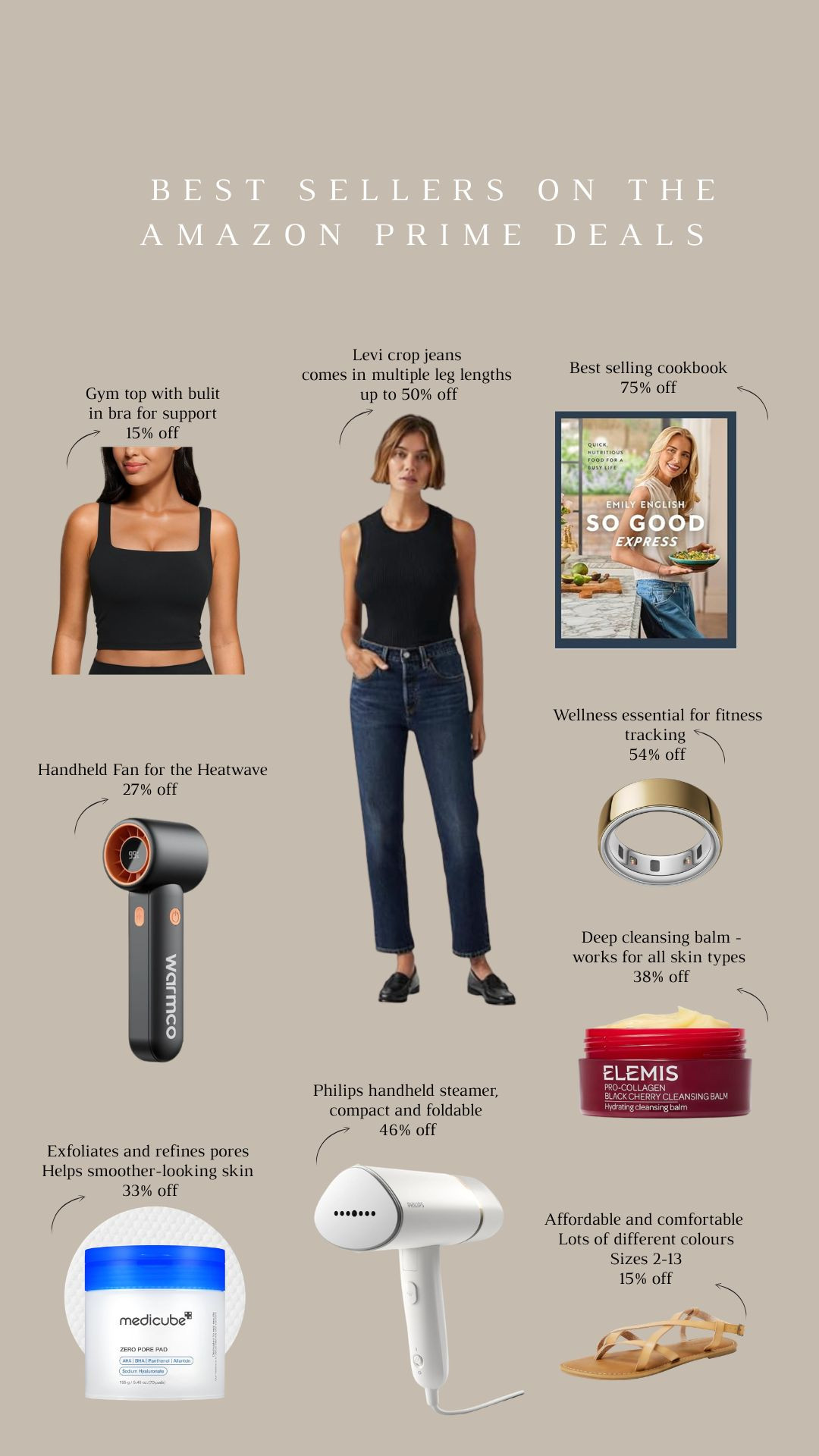 Best Sellers on the Amazon Prime Deals! 

Prime Day Favourites, Lifestyle Deals Edit, Beauty Wellness And Tech, Summer Essentials Roundup, Most Loved Amazon Picks, Fashion Home And Fitness, Everyday Must Haves 

 #LTKuk #LTKsummer #LTKeurope