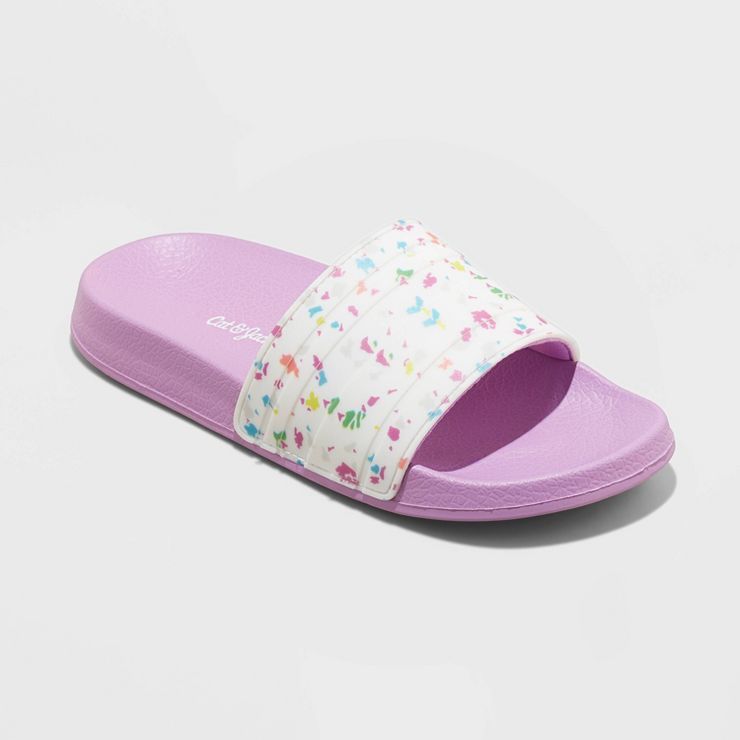 Kids' Nikko Slip-On Slide Sandals - Cat & Jack™ | Target